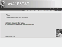 Tablet Screenshot of majestaet.com